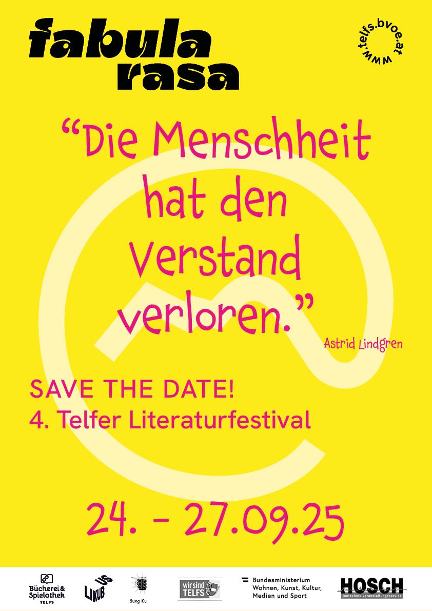 Save the Date für das nächste Festival