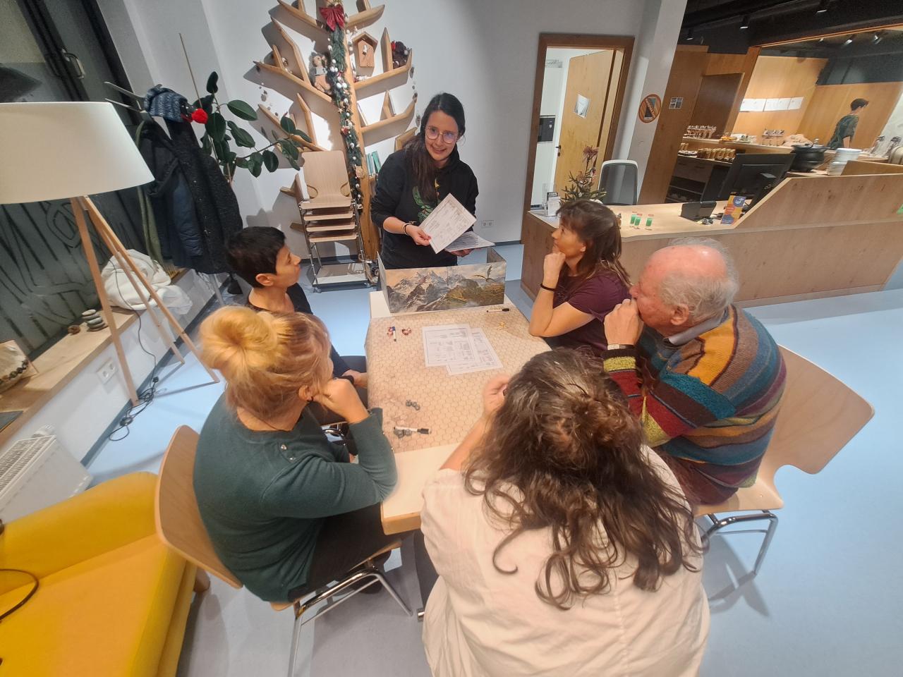 Pen and Paper in der Bücherei & Spielothek