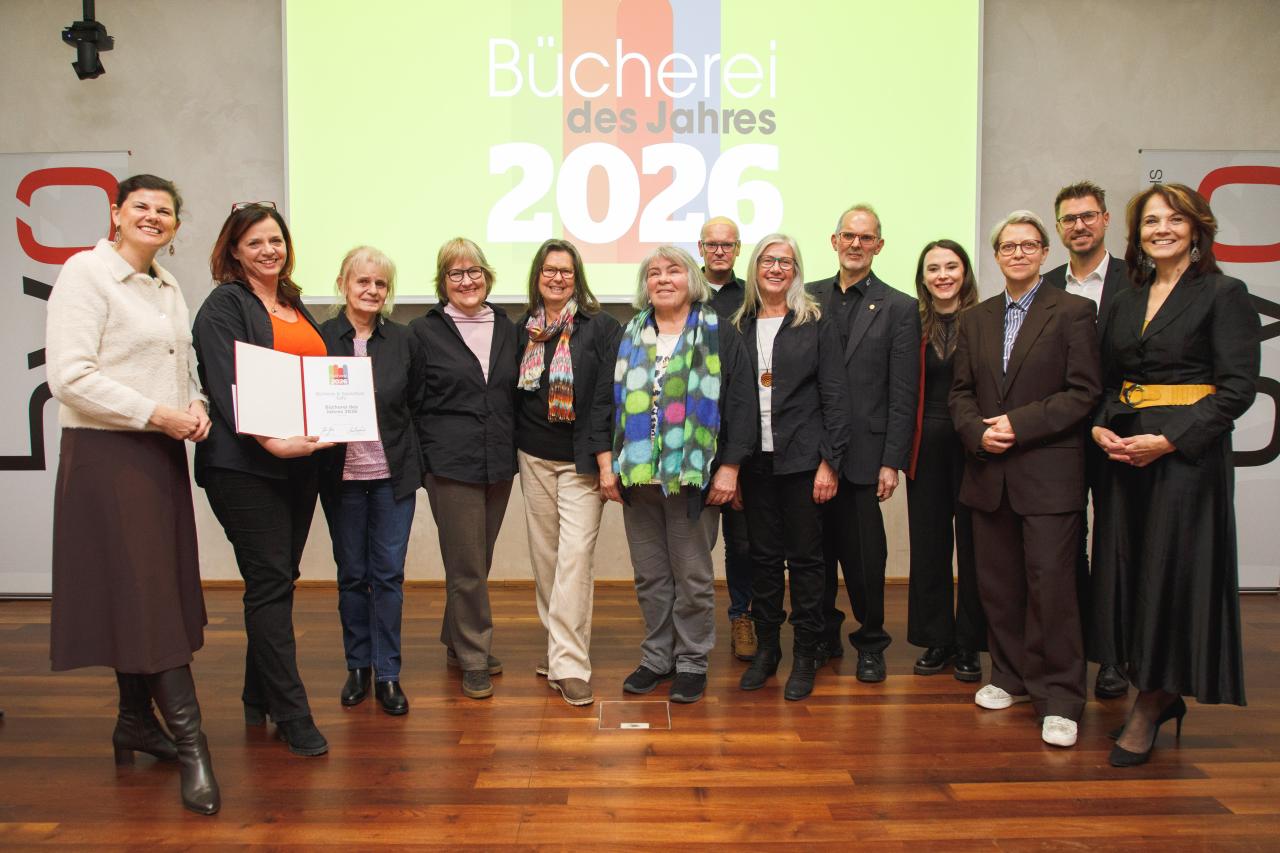 Verleihung Bücherei des Jahres