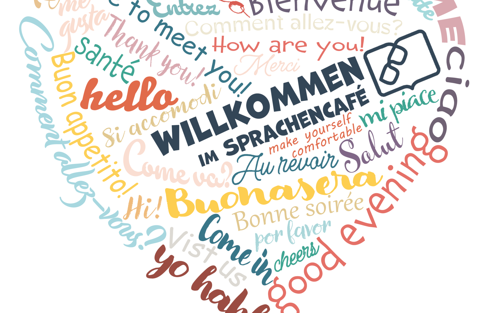 Willkommen beim Sprachencafé