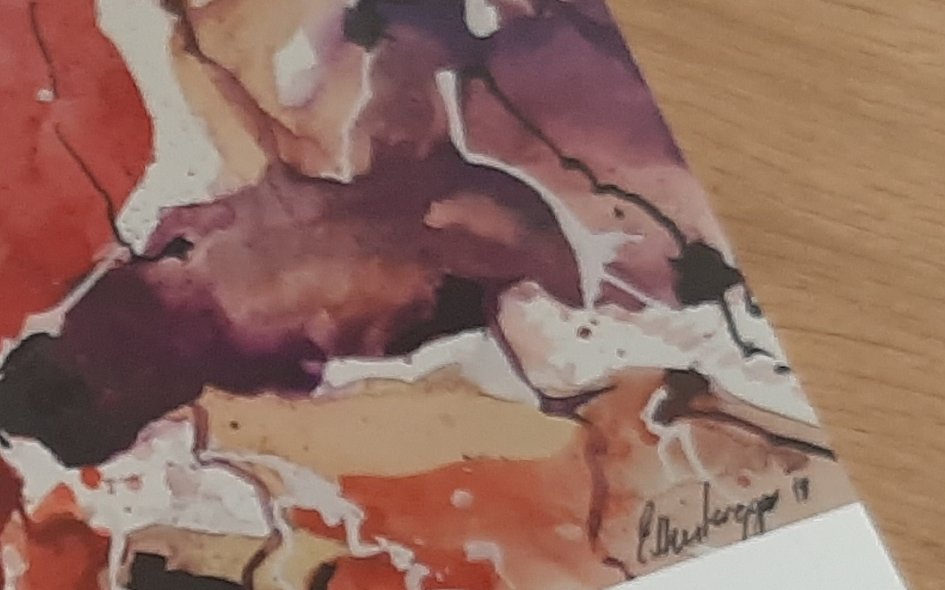 Aquarell von Ewald Hinteregger