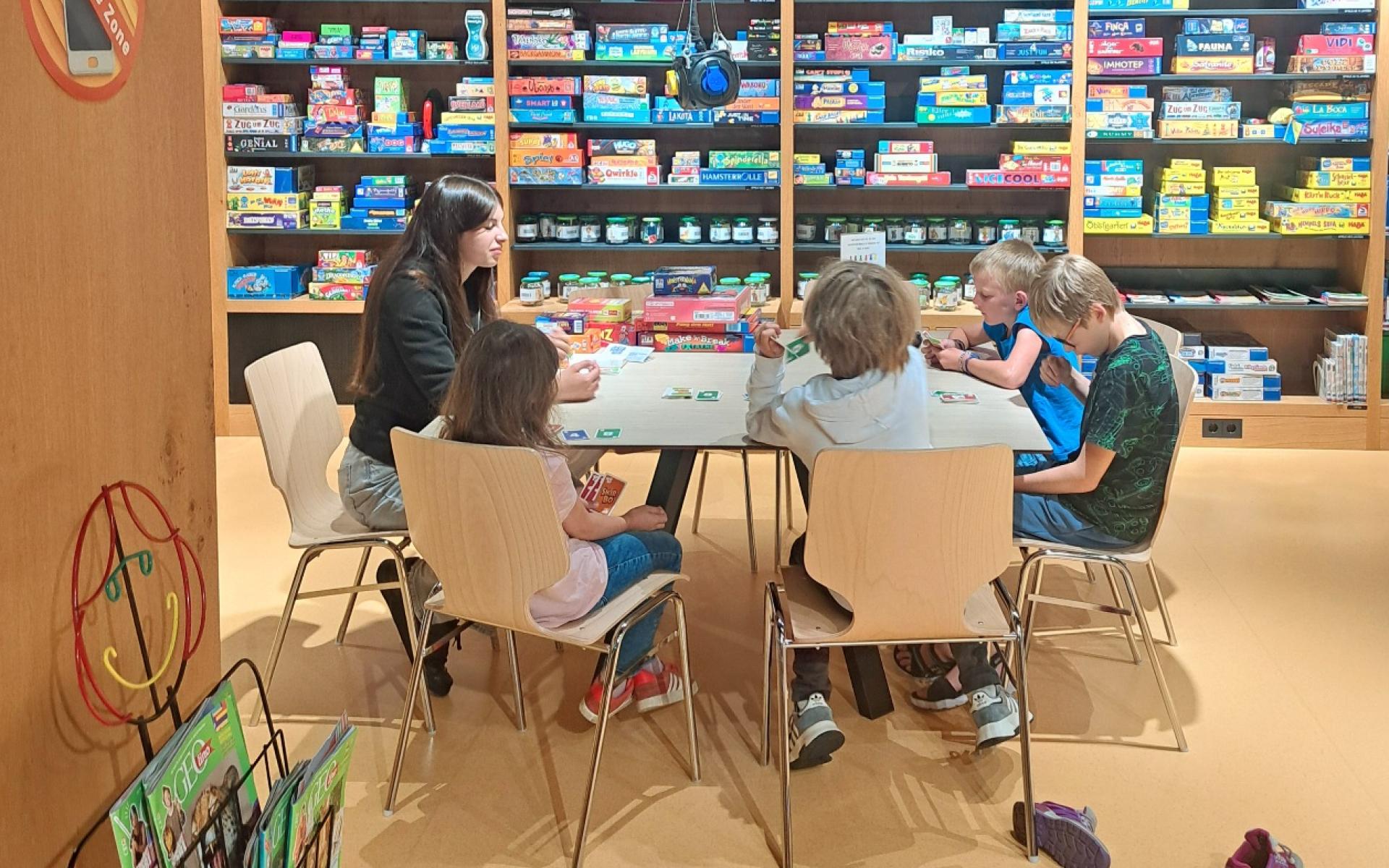 Erlebniswochen in der Bücherei & Spielothek