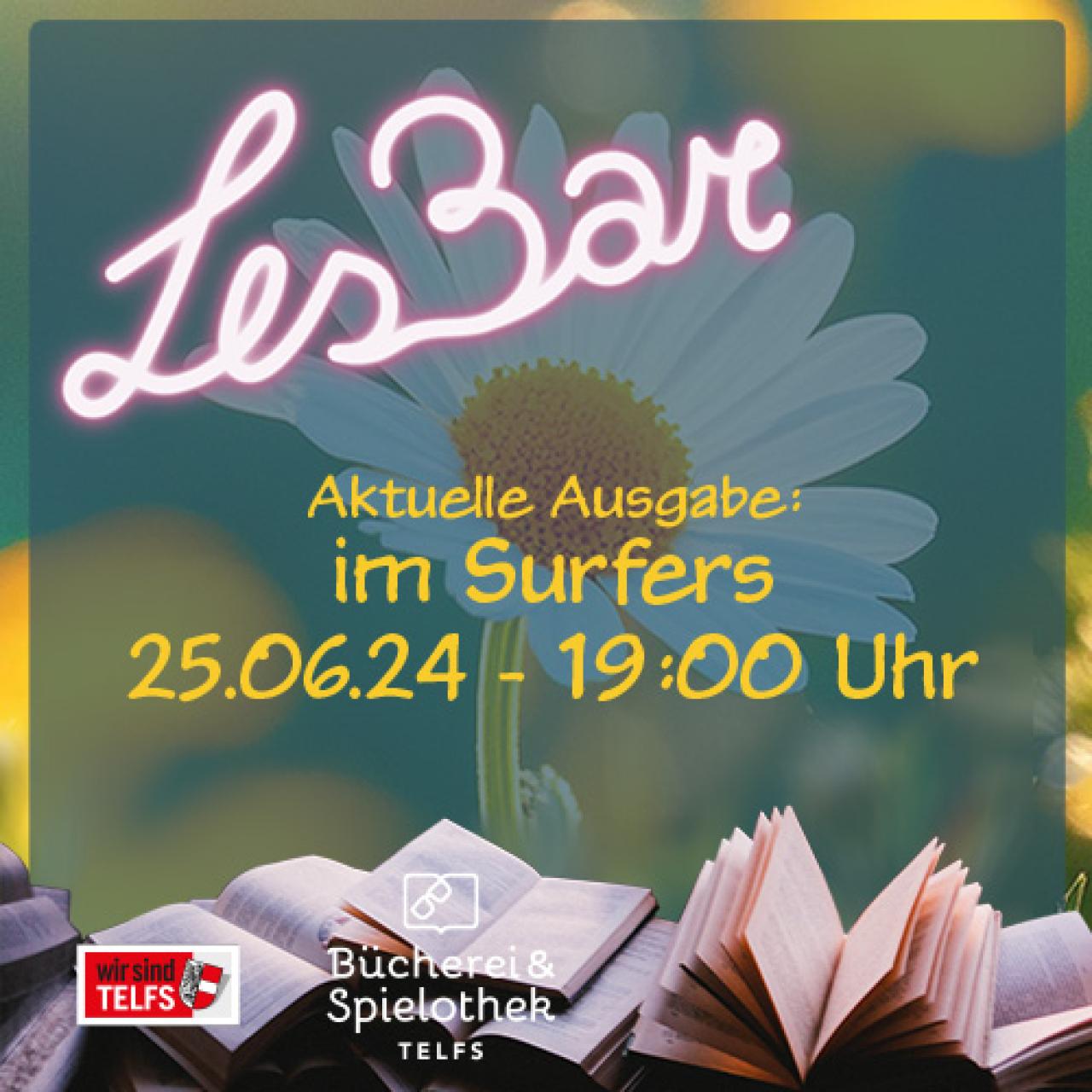 Lesbar im Surfers im Telfer Bad