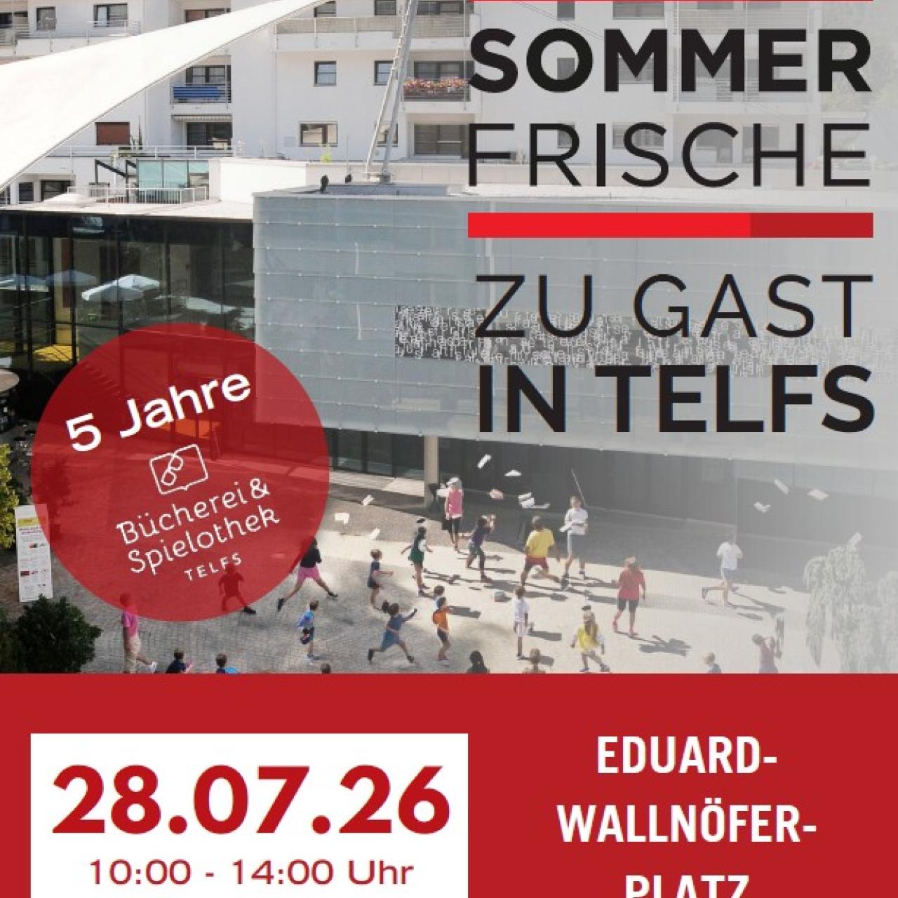 Sommerfrische in der Bücherei & Spielothek Telfs